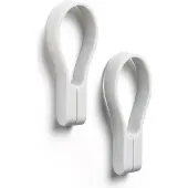 Zone Denmark Handtuchhaken Loop Soft Grey (2-teilig)