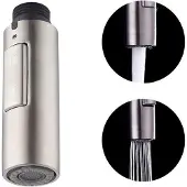 OEM Universal Sproeier für die Küche, G1/2-Anschluss, Verstellt, SUS304 Edelstahl, Drehbar