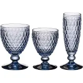 Villeroy & Boch Boston Coloured Wein- & Sektgläser 12er Set blau