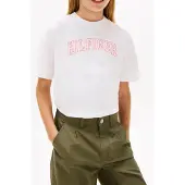 Tommy Hilfiger T-Shirt KG0KG09523 Weiß Regular Fit