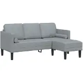 vidaXL Bridget L-shaped sofa
