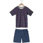 Claesen's Jungen Unterwäsche & Nachtwäsche Pyjama - Donkerblauw - Größe 116