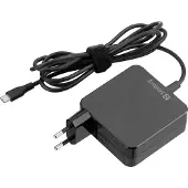 Sandberg USB-C AC Charger PD65W EU 2M, Drinnen, AC, 20 V, 1 m, Schwarz
