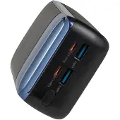 Rivacase VA1080 Powerbank Lithium Polymer (LiPo) 30000 mAh Schwarz, Blau