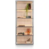 Xooon Lindfield Bücherregal 5-Nischen inkl. LED