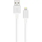 Moshi Lightning - USB, 1 m, Lightning, USB A, Weiß, USB 2.0, iPhone 5, iPod touch (5th Gen), iPod nano (7th Gen), iPad (4th Gen), iPad mini