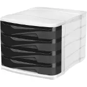 Cep Schubladenbox ELLYPSE OWA, 4 Schbe, schwarz