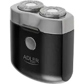 Adler AD 2936, Folienschaber, Schwarz, Batterie / USB, Lithium-Ion (Li-Ion), 250 mAh, Integrierte Batterie