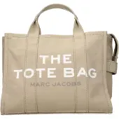 Marc Jacobs Beiger Baumwollhandtasche