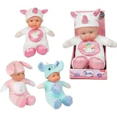 Toi-Toys Beau weiche Babypuppe im Tierkostüm, 31 cm