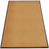 Miltex Schmutzfangmatte Eazycare Style, eckig, antistatisch, UV-beständig, waschbar, High-Twist-Nylon & Niltrilgummi, 1200 x 2000 mm, braunbeige