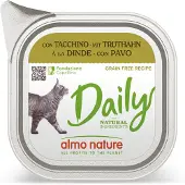 Almo Nature Daily mit Truthahn Katzen-Nassfutter (100 g)