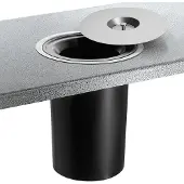 Wesco Ergo-Master 13 Liter für Einbau in Arbeitsplatte / 6030047 / DASSA / Mülleimer / Küchenabfallsammler