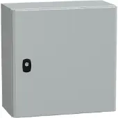 Schneider Electric NSYS3D4420P PanelSeT S3D Volltür mit Montageplatte H400xB400xT200 IP66 IK10 RAL7035.