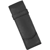 Alassio Schreibgeräte Etui für 2 Schreibgeräte schwarz