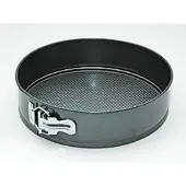 HundB Springform Ø 28 cm Karbon beschichtet Schwarz 1 Stück für Kuchen Backformen