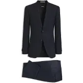 BOSS Slim-Fit-Anzug aus gestreifter italienischer Schurwolle Grösse 44