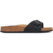 Birkenstock Madrid SYN Black leo black (960) Schmal 39