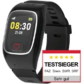 James B8 Senioren Smartwatch Notrufuhr GPS und SOS Knopf 1 St