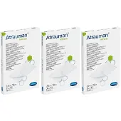Atrauman Silicone steril 7,5x10 cm Kompressen x3 3x10 St