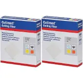 Cutimed Gelling Fiber Kom.5x5 cm Hydrofaserverband x2 2x10 St Kompressen