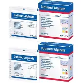 Cutimed Alginate Alginatkompressen 5x5 cm x2 2x10 St Kompressen