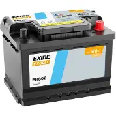 Exide Excell 12v 60ah 540a Batteriestarter Blau Blau One Size