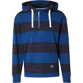 Pepe Jeans für Herren. PM5800177 Joe Stripes Sweatshirt blau (XXL), Lässig, Baumwolle