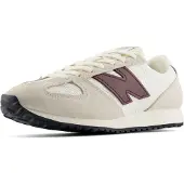 New Balance Unisex. U471V1_LI Leder-Sneaker 471, beige (35.5), Wohnung, Wildleder, Schnürsenkel, Lässig