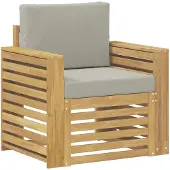 vidaXL Outdoor-Sofagarnitur Polyester Weiß