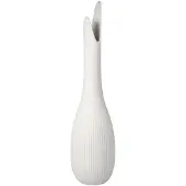 Goebel Dekovase "Vase Studio 8 Pure Raindrop 41 cm weiß", weiß, B:10cm H:41cm T:10cm Ø:10cm, Vasen, Dekovase, Abwischbar