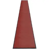 Miltex Schmutzfangmatte Eazycare Style, eckig, antistatisch, UV-beständig, waschbar, High-Twist-Nylon & Niltrilgummi, 850 x 3000 mm, braunrot