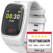 James B8 Senioren Smartwatch Notrufuhr GPS und SOS Knopf