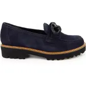 Gabor Samtchevrau atlantik Damen Slipper in Blau, Größe 7