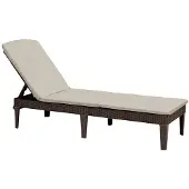 Keter Liege Jaipur braun mit Kissen
