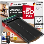 Sportstech Laufband sWalk_Lite | LED-Feedback | 1-6 km/h Geschwindigkeit