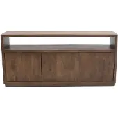 Giga Meubel Sideboard Dunkelbraun Mangoholz - 180x40x85cm - Luxurious