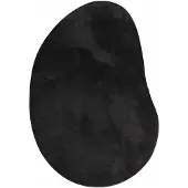 vidaXL Bereichsteppiche HUARTE Schwarz 160 x 230 cm Polyester