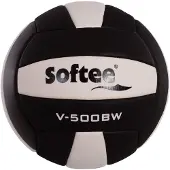 Softee V500bw Volleyballball Schwarz 5 Schwarz 5
