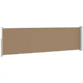 vidaXL Ausziehbare Seitenmarkise 120 x 300 cm Polyester Rechteckig