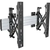 Multibrackets Wandhalter Push In Pop Out, 40"-75", silber