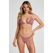 Hunkemoller Highleg Bikinihose Amalfi Rot