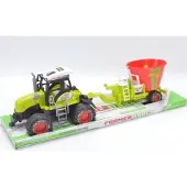 Trifox Traktor mit landwirtschaftlichem Gerät (Spielzeug, Fahrzeuge)