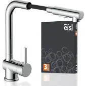 Eisl Küchenarmatur mit Geschirrbrause, Wasserhahn Küche ausziehbar Chrom