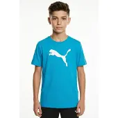 Puma Teamrise T-Shirt Kinder - Hellblau