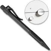 Rite in the rain Click Action Pen, schwarz