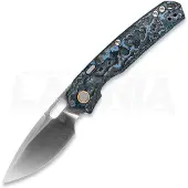 Vosteed Psyop 332 - Satin - Fat Carbon Taschenmesser, arctic storm