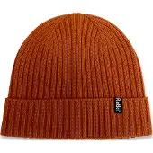 Retki 100% Merino rib one size Mütze, orange