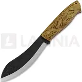 Brisa Nessmuk 125 Messer, stabilized curly birch