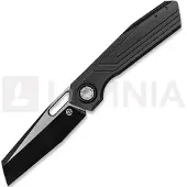Vosteed Xeno - Blackwash + Satin - Titanium Taschenmesser, schwarz